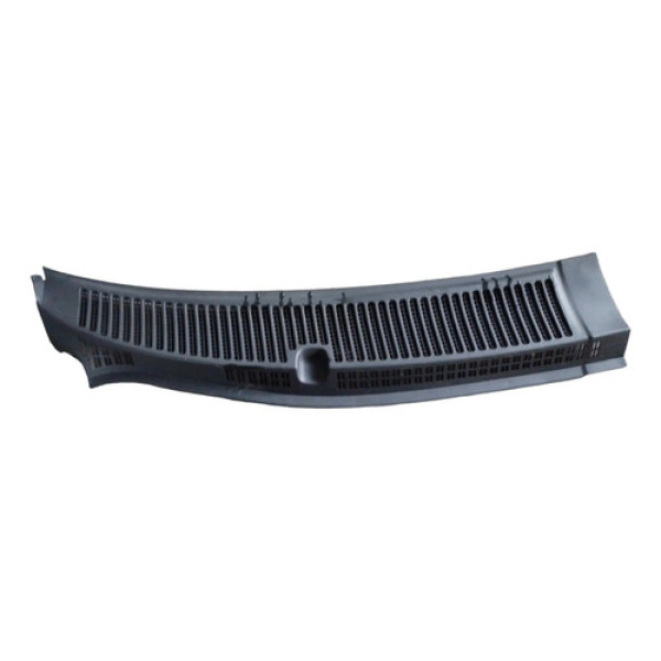 Grade Churrasqueira Direito Vw Gol G5 G6 Voyage 2008 A 2020 Preto Plástico