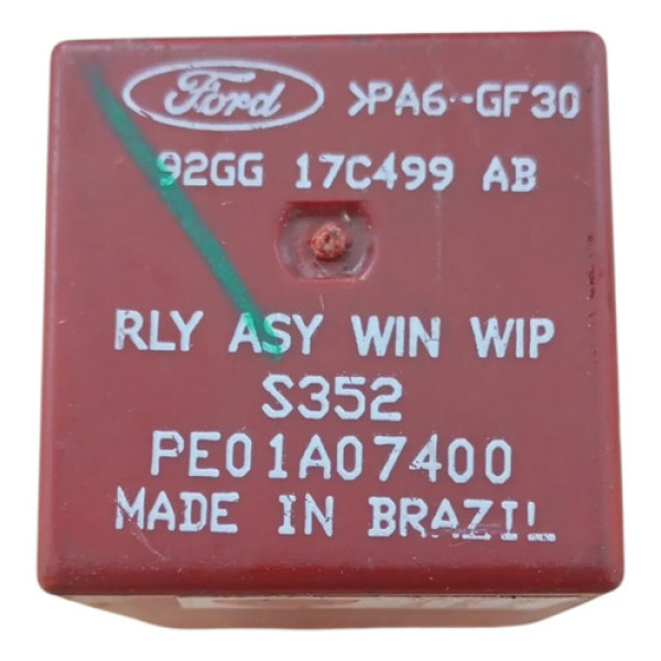 Rele Auxiliar Limpador Ford Fiesta Ka 2000 2012 96gg17c499ab