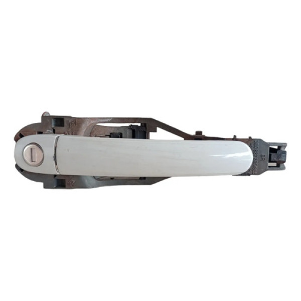 Maçaneta Externa Vw Golf 08 Á 11 Dianteira Esquerda  Branco Dianteira