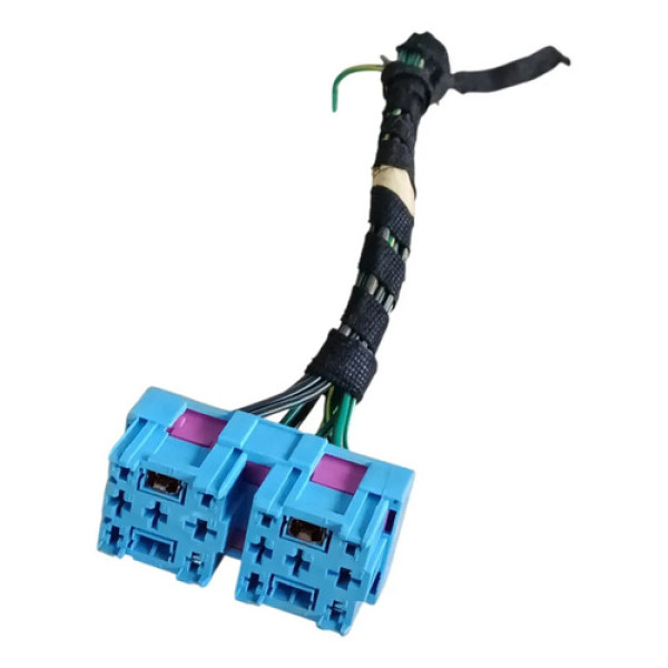 Chicote Plug Duplo Azul Caixa Fusível Audi 1.8 A3 1999 2005