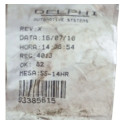 Chicote Painel Gm Corsa Montana 2006 2012 93385615 Detalhes