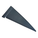 Moldura Externa Porta Traseira Direita Gm Corsa 1995 2005 Preto