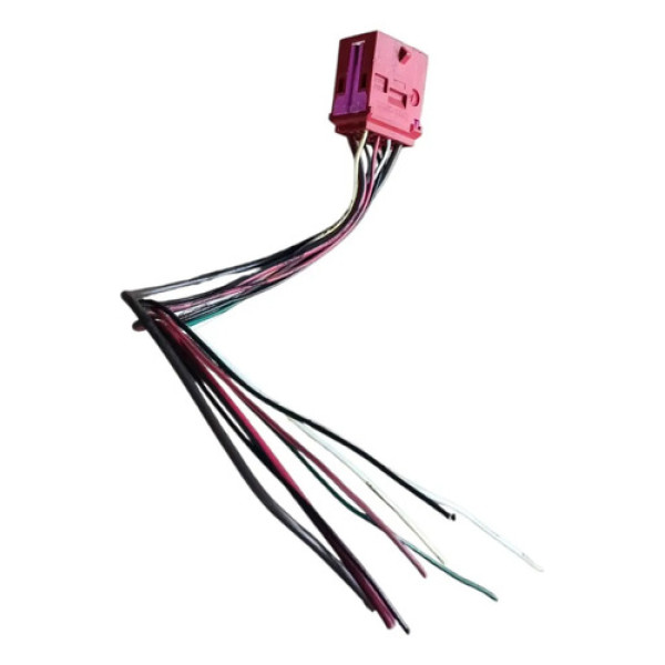 Conector Plug Chicote Injeção Vermelho Audi A3 1.8 1999 2005