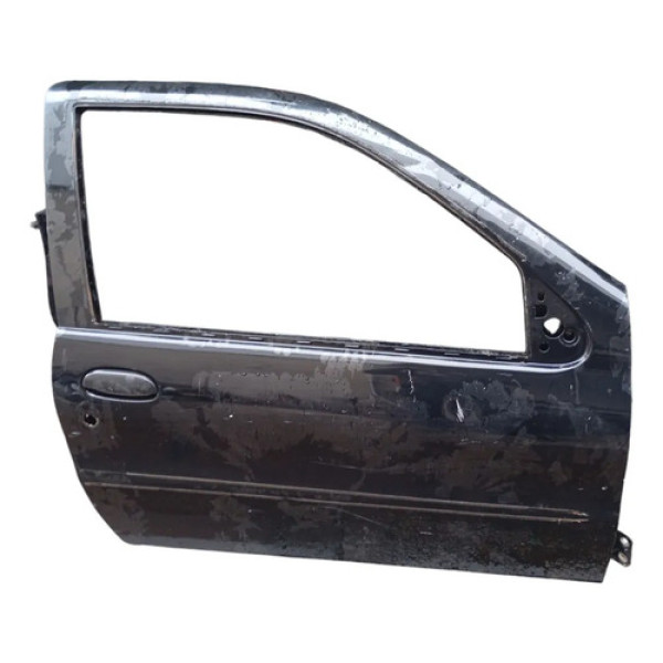 Porta Dianteira Direita Preto Renault Clio 2p 2009 2011 Dianteira Direito Preto