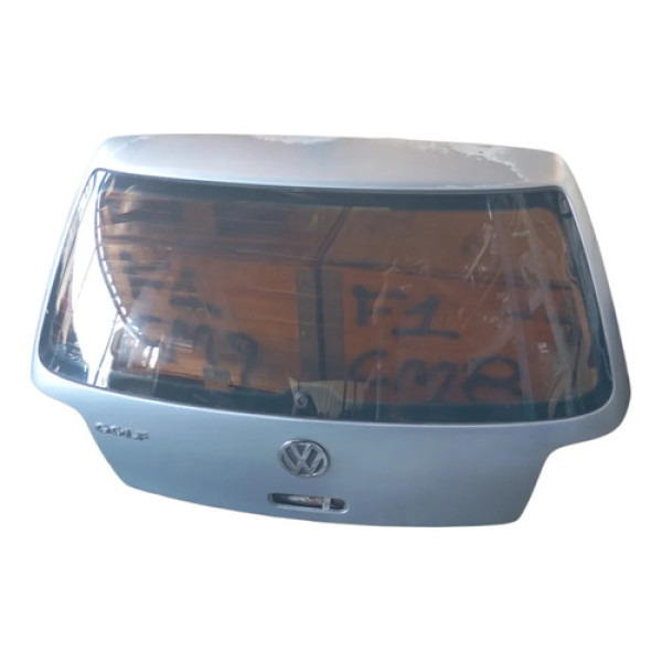 Tampa Traseira Porta Malas Prata Vw Golf Sapão 1999 2006  Prata