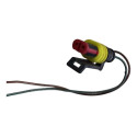 Plug Conector Chicote Sensor Oleo Gm Corsa Celta 2009 2015