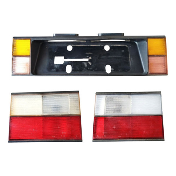 Jogo Lanterna Arteb Tampa Traseira Vw Santana 1991 1997 Ambos Lados Vermelho, Branco (transparente) E Âmbar