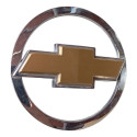 Emblema Logo Gravata Tampa Traseira Gm Celta Prisma 2003 Prata