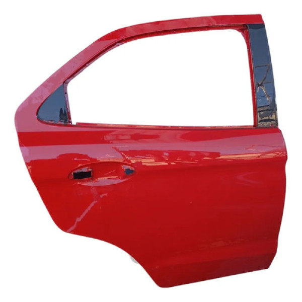 Porta Traseira Direita Ford Ka 2015 2019 Traseira Direito Vermelho