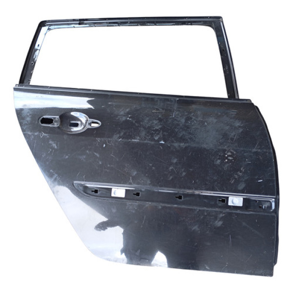 Porta Traseira Direita Renault Megane Grandtour 2008 2012 Dianteira Direita Preto