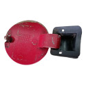 Portinhola Tanque Tampa Combustível Gm Celta 2001 2005 Vermelho