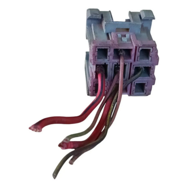 Plug Conector Chicote Rele Vw Gol Saveiro 1994 2004