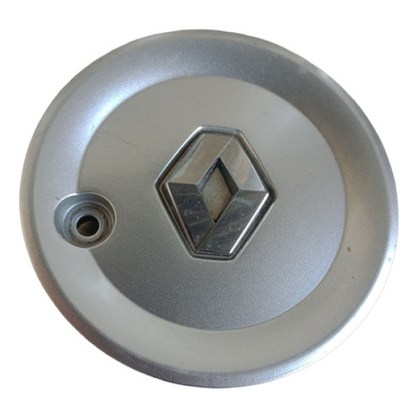 Calota Central Roda Renault Sandero 06 Á 12  Prata