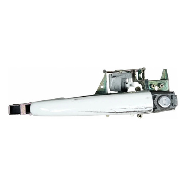 Maçaneta Externa Dianteiro Esquerdo Citroen C3 2013 2020 Branco Dianteira