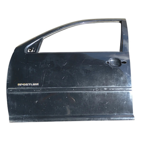 Porta Dianteira Esquerda Vw Golf Sportline 2008 2013 Detalhe Dianteira Esquerdo Preto