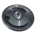 Calota Central Roda Renault Sandero Logan 2008 2014 Cinza