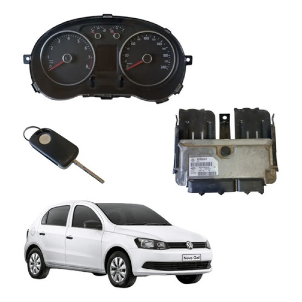 Kit Módulo Injeção Vw Gol Voyage 1.0 2008 2012