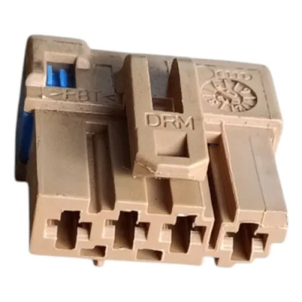 Conector Plug Injeção Marrom Audi A3 1999 2005