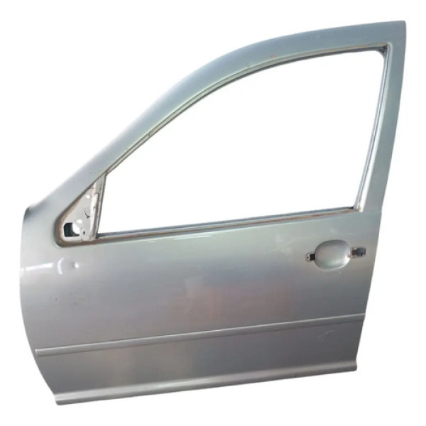 Porta Dianteira Esquerda Motorista Prata Vw Bora 2008 Prata
