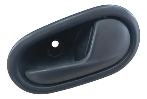 Maçaneta Porta Dianteira Direita Renault Logan 2008 2012 Preto Dianteira
