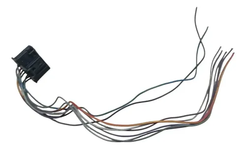 Plug Conector Chicote Fechadura Vw Polo 2003 2007 3b0972712