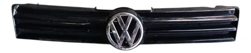 Grade Diant Frontal Superio Vw Gol Voyage 2013 2017 Detalhe Preto