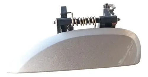 Maçaneta Externa Traseira Esquerda Renault Sandero 2014 2019 Prata Dianteira/traseira