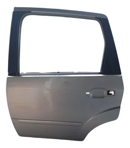Porta Traseira Esquerda Prata Ford Fiesta 2000 2014 Traseira Esquerdo Prata