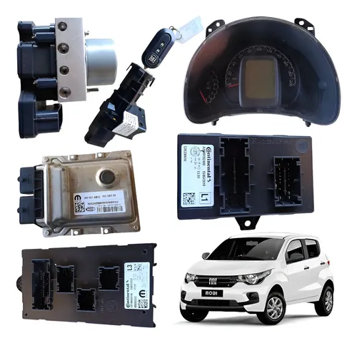 Kit Code Modulo Injeção Fiat Mobi 1.0 4c 2020 2024