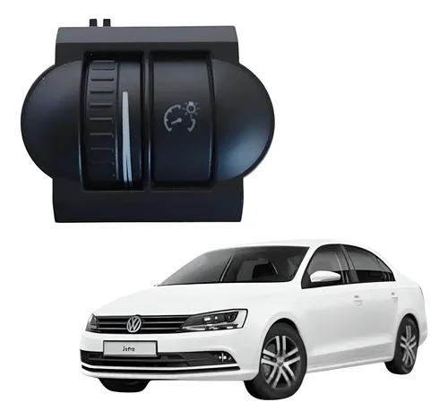 Botão Reostato Luz Painel Vw Jetta 2011  2016