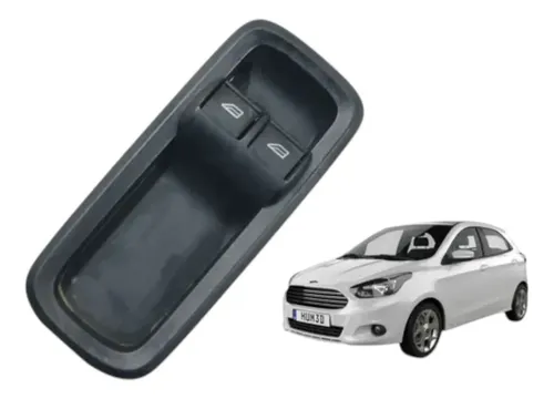 Comando Botao Vidro Dianteiro Esquerdo Ford New Ka