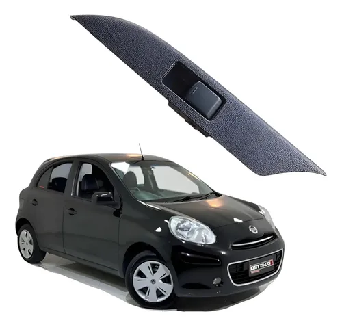 Botão Vidro Elétrico Traseiro Esquerdo Nissan March 2013