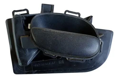 Maçaneta Porta Esquerda Peugeot 206 207  Preto Dianteira/traseira