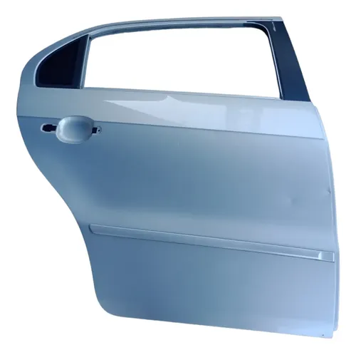 Porta Traseira Direita Vw Gol G5 G6 G7 2009 A 2017 Traseira Direita Prata