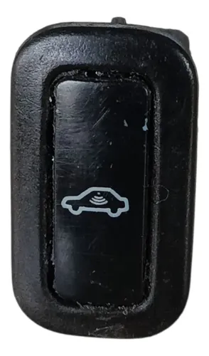 Botão Alarme Interruptor Vw Fox Polo 2002 2021 Preto