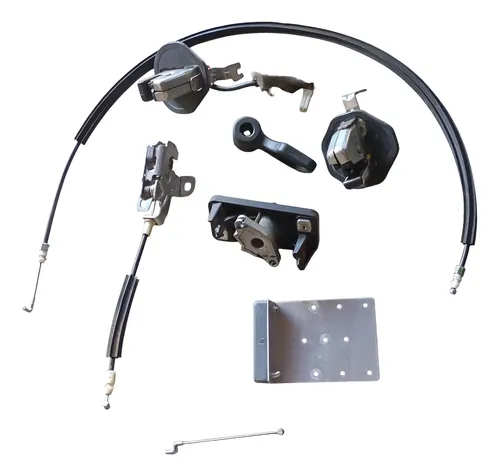 Kit Trava Tranca Fechadura Portas Bau Fiat Fiorino 2014