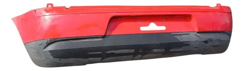 Parachoque Traseiro Vermelho Vw Gol G4 2005 2012 Detalhes