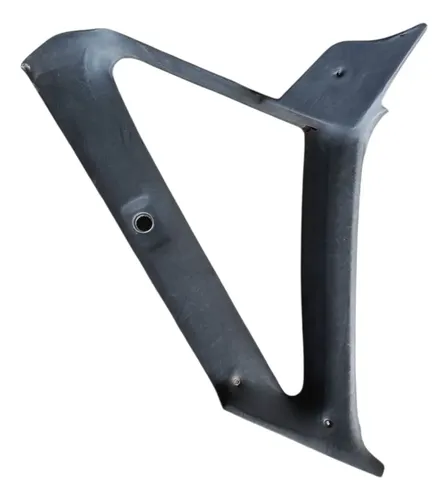 Moldura Interna Vidro Fixo Direita Vw Santana 1985 1990 Cinza