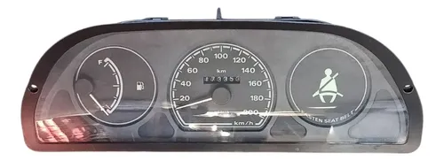 Painel Instrumento Fiat Palio Uno Siena 1996 2002 Preto