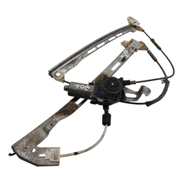 Máquina Vidro Dianteira Esquerda Peugeot 206 1999 A 2009