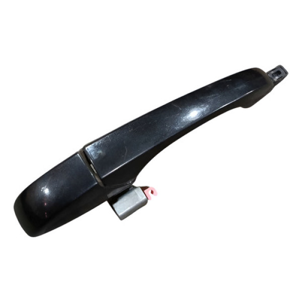 Maçaneta Externa Porta Traseira Esquerda Dodge Journey 2010 Preto Traseira