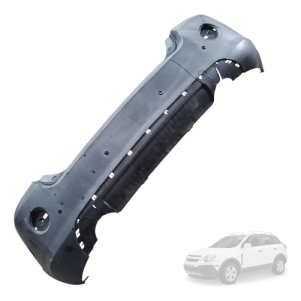 Parachoque Traseiro Chevrolet Captiva 2008 A 2015 C/detalhe
