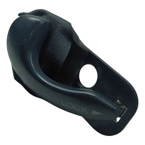 Maçaneta Interna Porta Dianteira Esquerda Fiat Palio Pa66cf2 Preto Dianteira