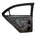 Porta Traseira Esquerda Chevrolet Prisma 2013 A 2018 Traseira Esquerdo Marrom