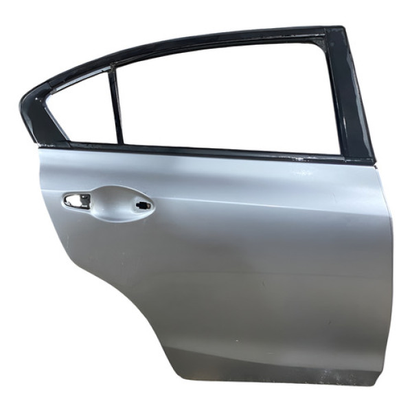 Porta Traseira Direita Honda Civic G9 2012 2013 A 2016 Traseira Direita Prata