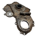Tampa Lateral Bomba Óleo Chevrolet Captiva 2.4 2008 A 2015 Prateado
