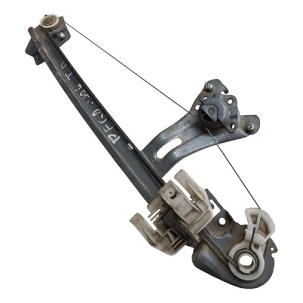 Máquina Vidro Manual Traseiro Direito Peugeot 206 1999 2010