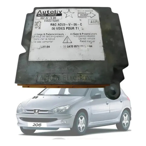 Módulo Central Peugeot 206 1.6 16v 2004 9652275980
