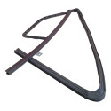 Borracha Canaleta Porta Dianteira Direita Tracker 2017 2018 Preto