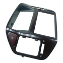 Moldura Central Painel Pajero Full 2001 2007 C/alerta Cx191 Preto